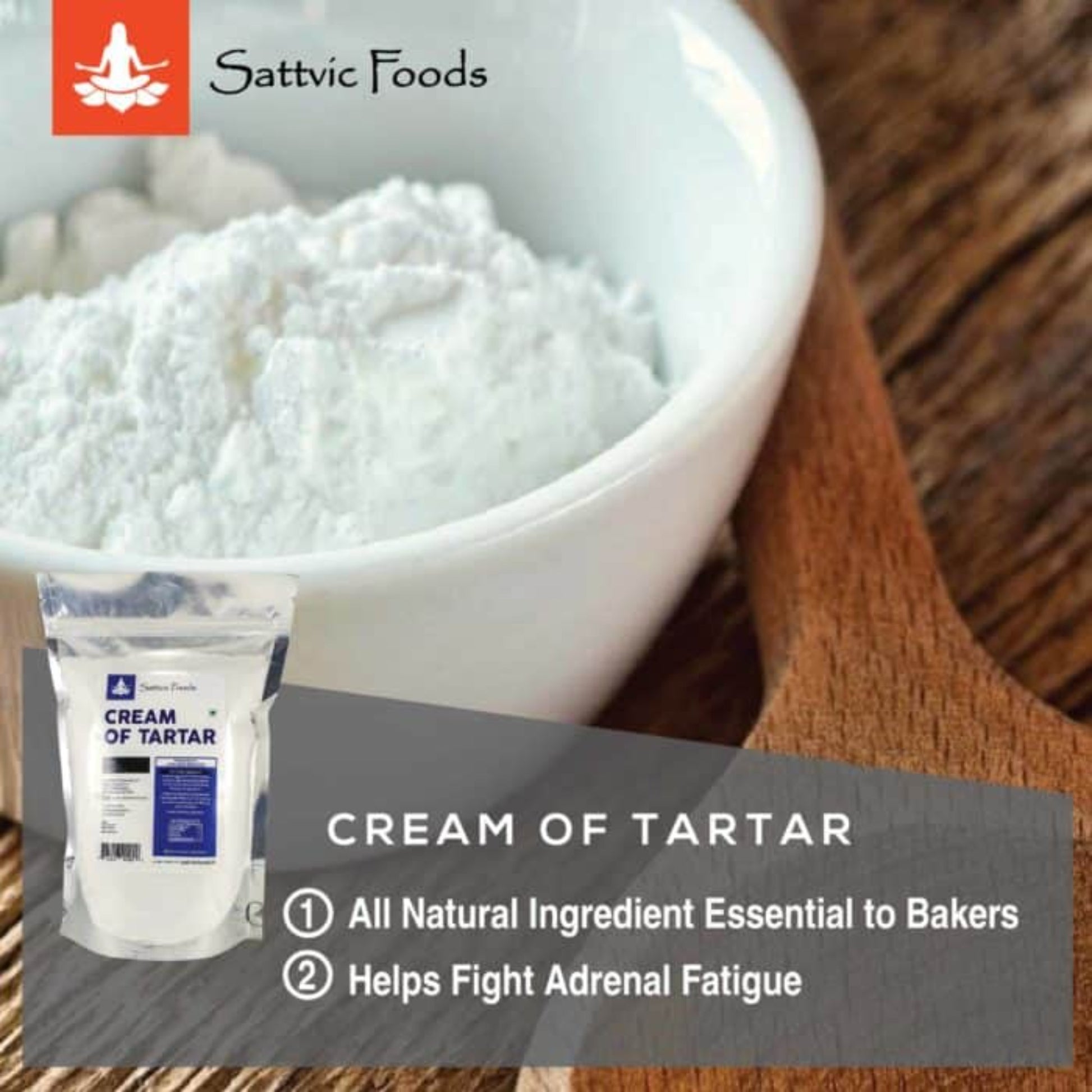 Cream of Tartar Sattvic Foods