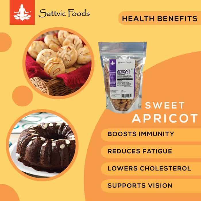 Sweet Apricot Kernels- Health Benefits