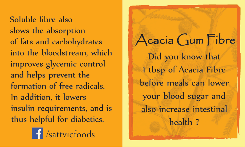 Acacia Fibre (Ayurvedic Digestion Support) Sattvic Foods