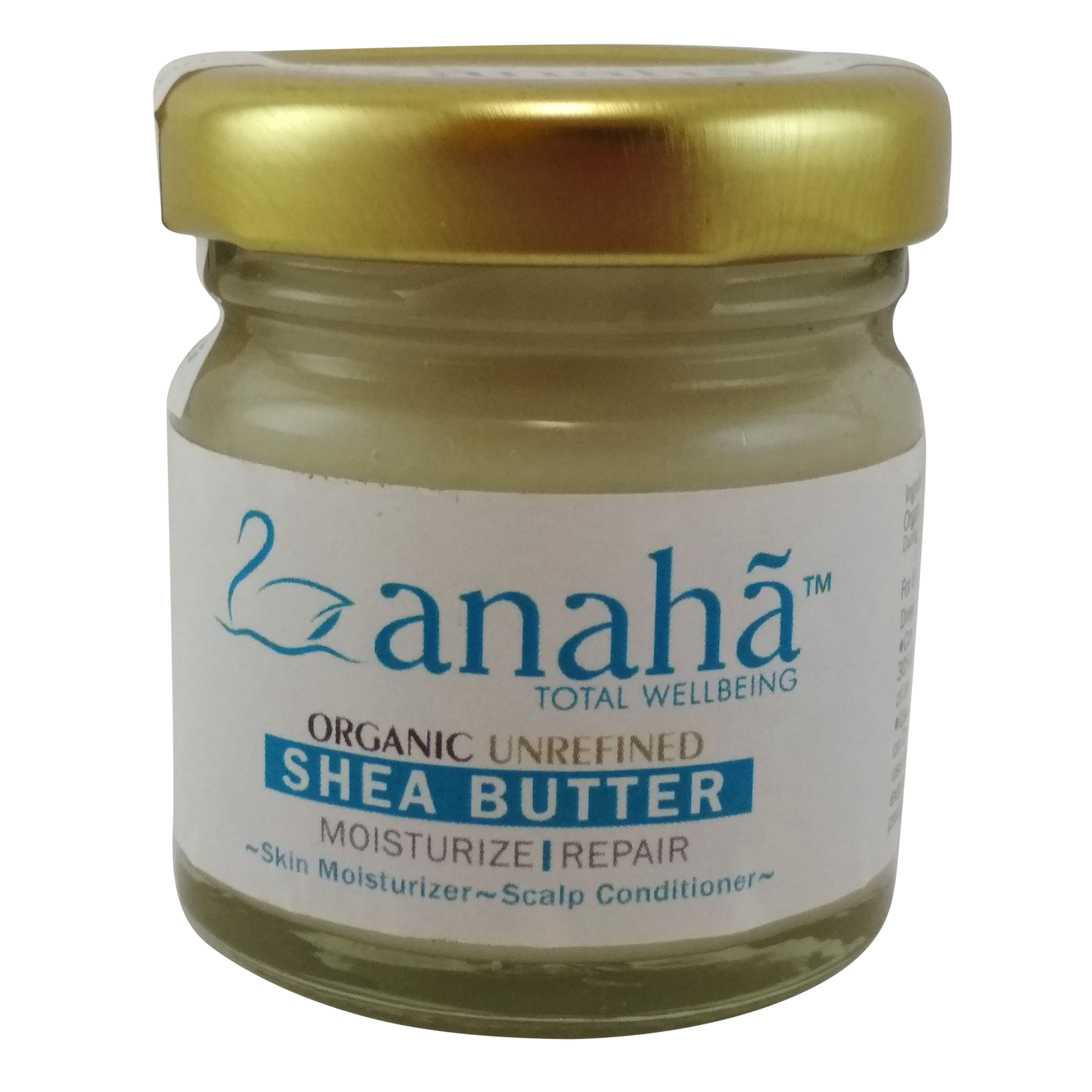 Organic Unrefined Raw Shea Butter Anaha