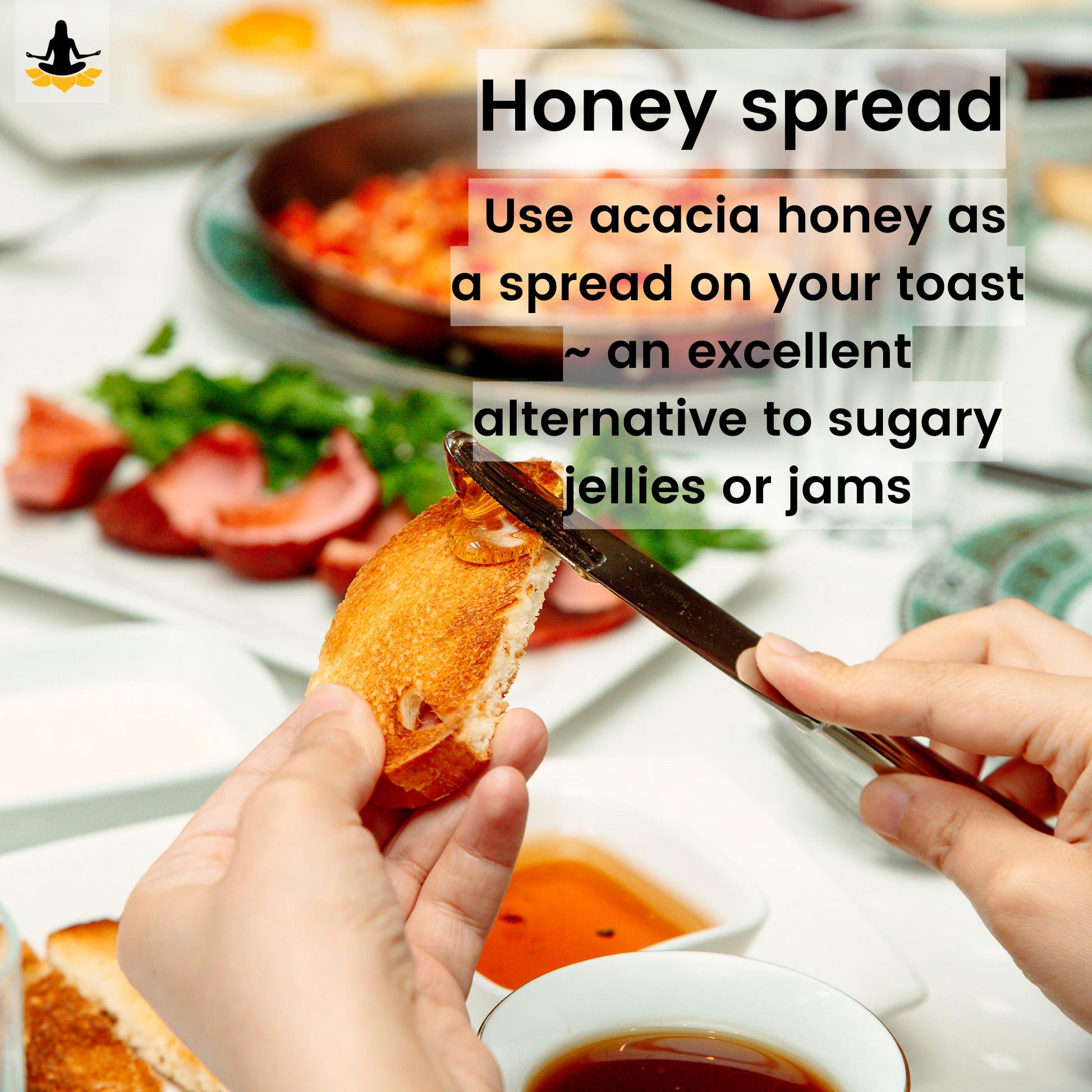 Raw Acacia Honey ( Honey of Kashmir ) Sattvic Foods