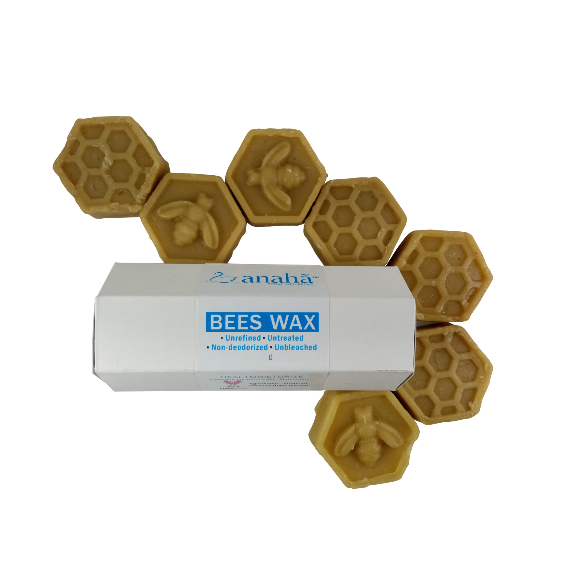 Pure Unrefined Beeswax Anaha