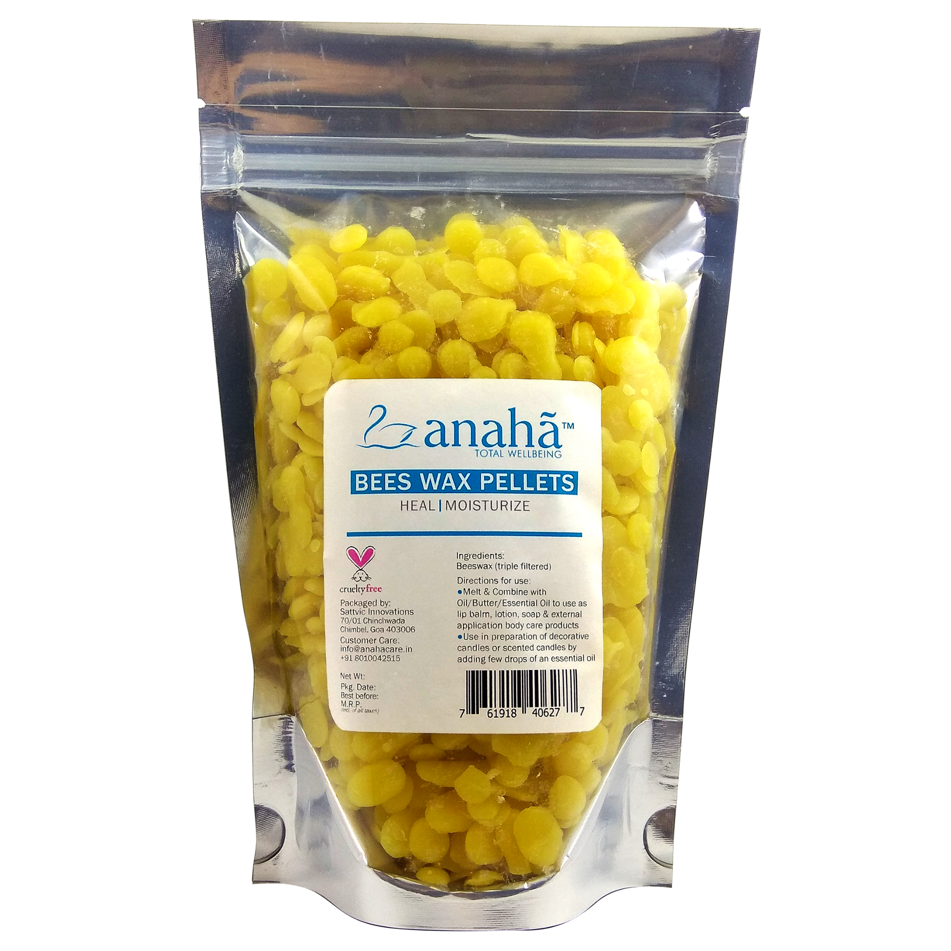 Beeswax Pellets Anaha
