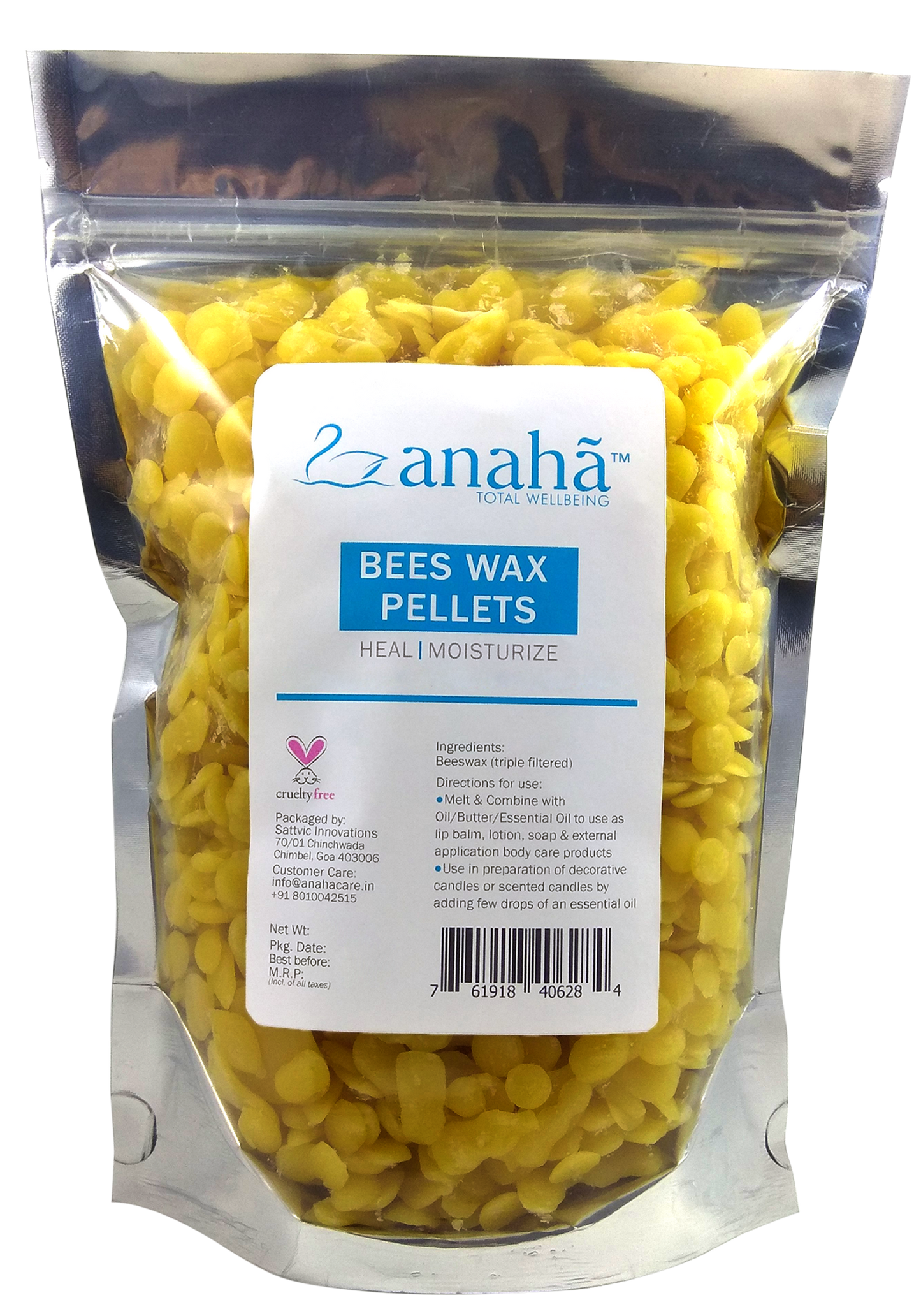 Beeswax Pellets Anaha