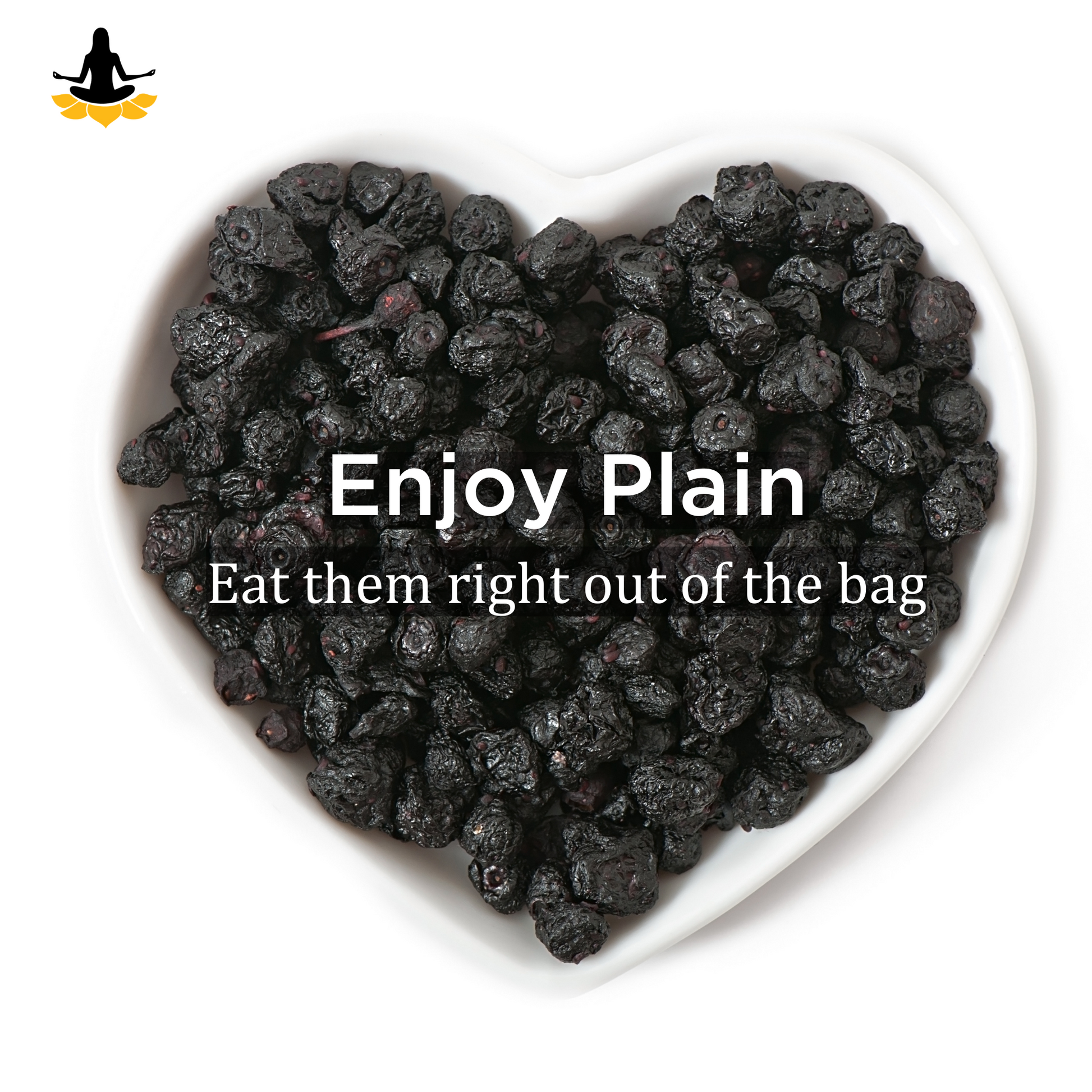 Dried Blueberries (Imported from USA) Sattvic Foods