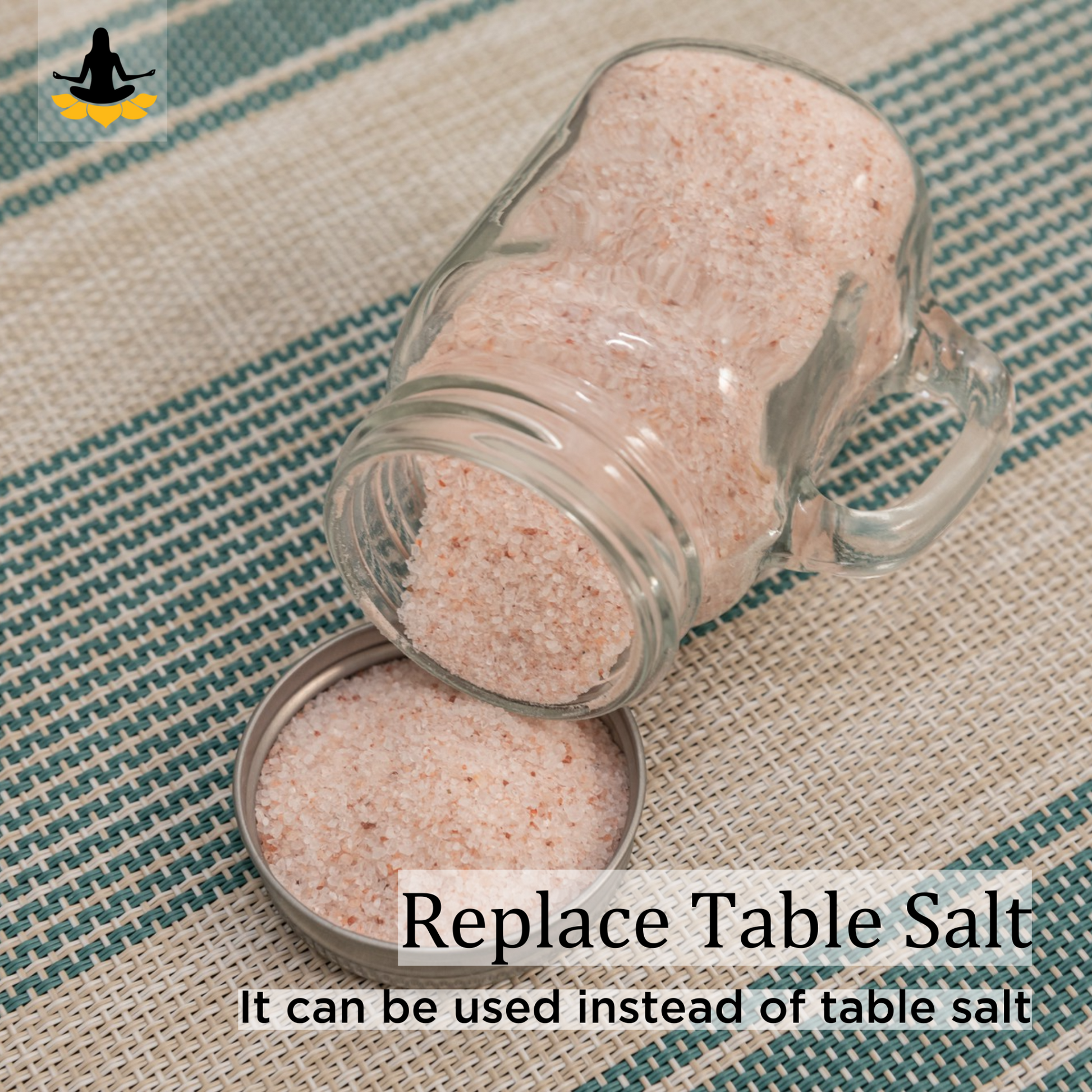 Himalayan Salt (Pink Salt / Stone Ground) Sattvic Foods