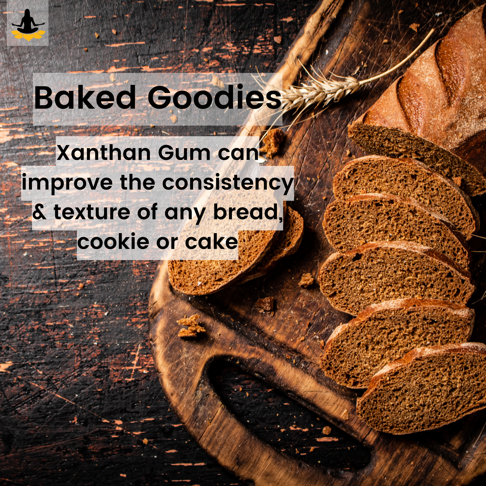 Xanthan Gum (Gluten-free/Vegan thickening) Sattvic Foods